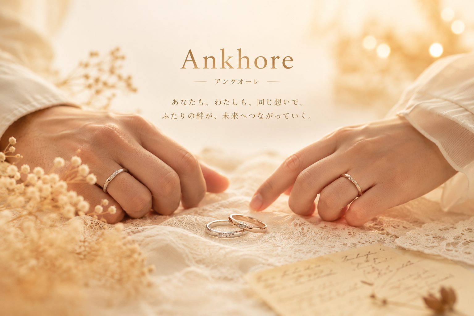 ANKHOREのペアリングとブランドメッセージ